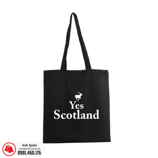 Túi vải bố in lụa Yes-scotland