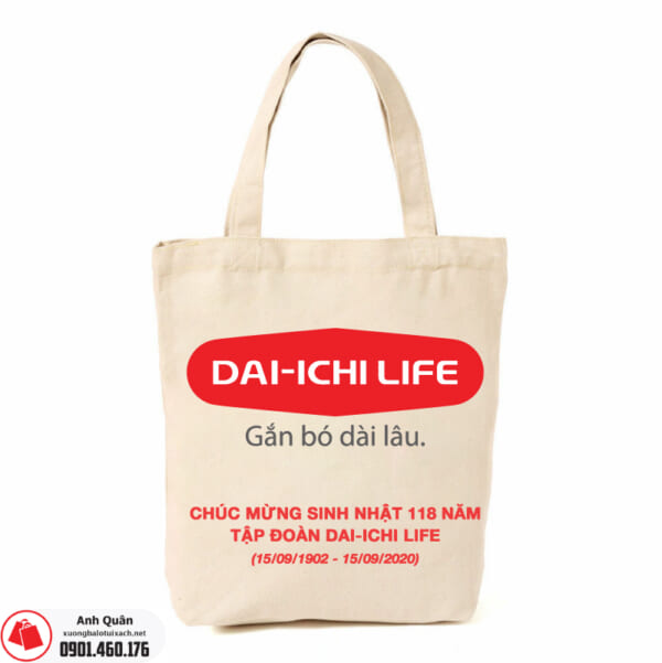 Túi vải bố Dai-Ichi-Life