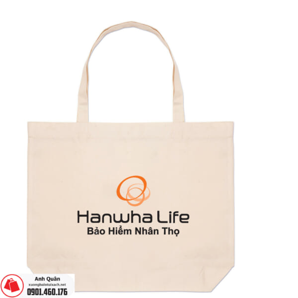 Túi vải bố BHNT-Hanwha-life